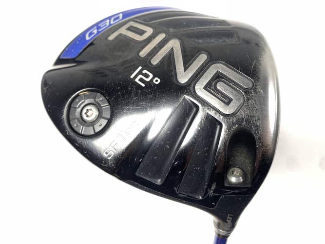 Ping G30 SF Tec Driver 12* TFC 419 Soft Regular Senior Graphite Mens RH