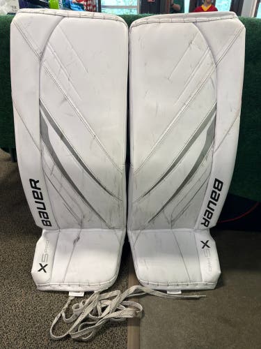 Bauer Vapor X5 Pro Goalie Leg Pads (Used) | Senior XS (32+)