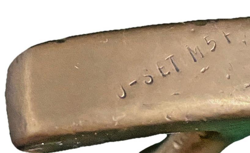 Acushnet Bullseye Oset M5F Putter RH Fluted Steel 35 Inches Good Original Grip