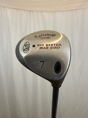 Callaway Big Bertha Warbird 7-Wood 21 Aldila RCH 90 Regular Flex 41.25 +HC