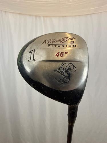 Killer Bee Titanium II Driver Black Rock Stiff Flex 46