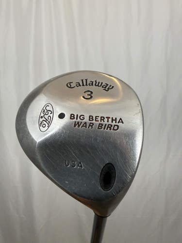 Callaway Big Bertha Warbird 3-Wood RCH 90 Regular Flex 43 NICE
