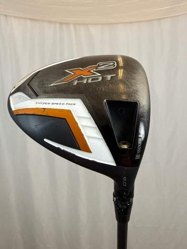 Callaway X2 Hot Driver 9 Aldila ATX55 Regular Flex 45.75 READ
