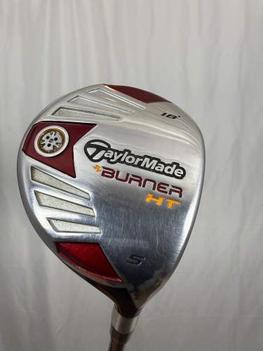 Taylormade 2009 Burner 5-Wood 18 REAX Regular Flex 42.5 +HC MINT