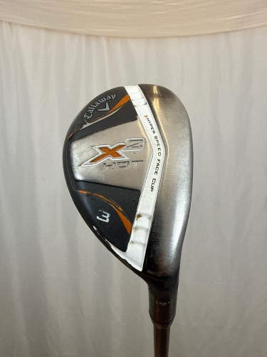 Callaway X2 Hot 3 Hybrid 19 60 Regular Flex 40.5