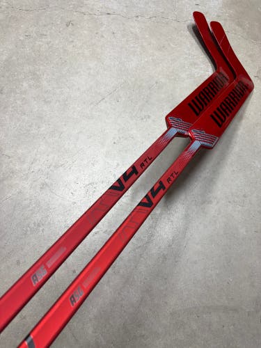 2 PACK 26” Paddle Senior Warrior RV4 RTL Pro Stock Goalie Stick (New) Pro Stock