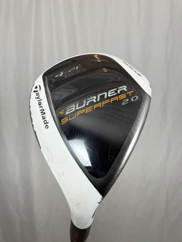 Taylormade Burner Superfast 2.0 4 Hybrid 21 REAX Stiff Flex 40.25