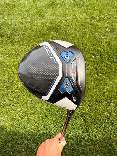 Cobra Aerojet LS Driver 10.5 Kai'li Blue 60g Stiff Flex 45 +HC MINT