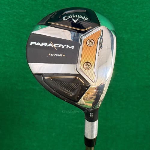 Callaway Paradym Star 22 Fairway 7 Wood UST Elements Chrome 8F4T Graphite Stiff