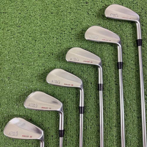 KZG Forged Z0 Iron Set Blades 5-PW Rifle Precision FCM 6.0 Steel +1 Long