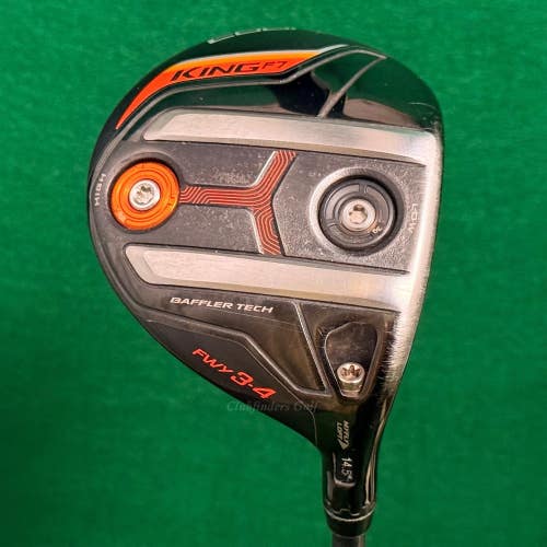 Cobra King F7 Adjustable 3-4 Fairway WoodProject X PXv 5.0 Lite 54G Seniors