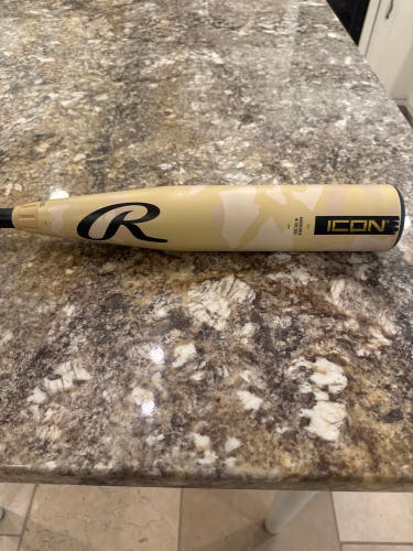 2025 Rawlings Icon Composite USABat Certified Bat (-10) 19 oz 29" (Used)