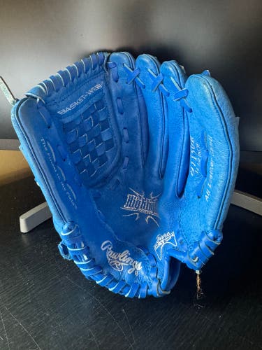 Rawlings BLUE RH Highlight Series Baseball Glove 11.5" (Used)