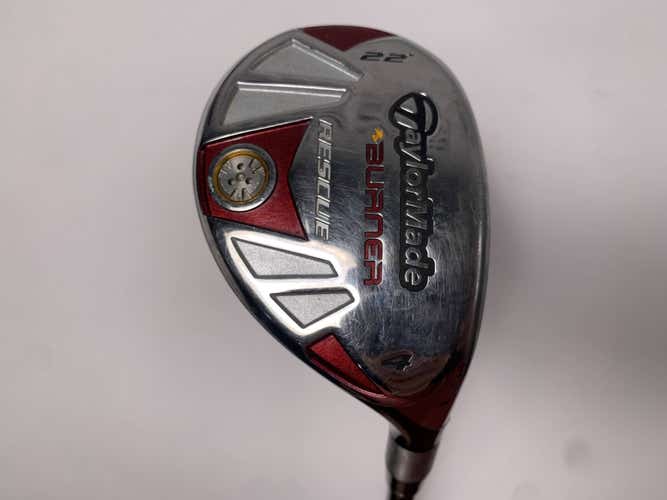 TaylorMade Burner Rescue 4 Hybrid 22* REAX SuperFast 65g Regular RH