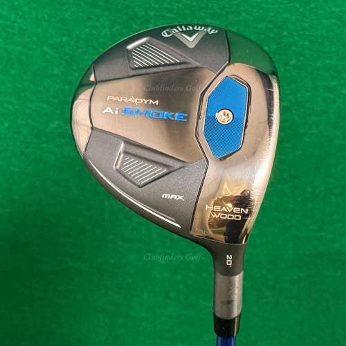 Callaway Ai Smoke Max 20 Fairway Heaven Wood Even Flow Riptide CB 5.5 50g Reg