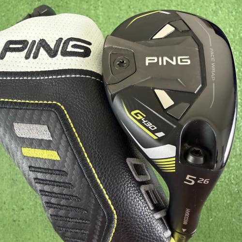 Ping G430 5H 5 Hybrid 26 Regular Flex Ping Alta CB Black 70g 39