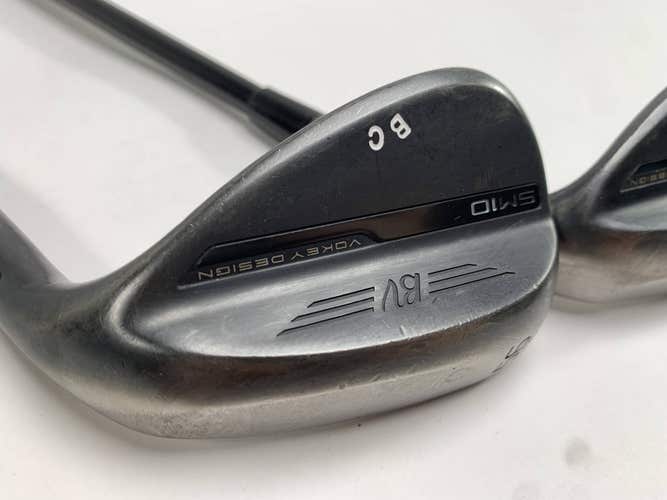 Titleist Vokey SM10 Jet Black Wedge Set 56*10 | 60*4 DG S400 Tour Black Stiff RH