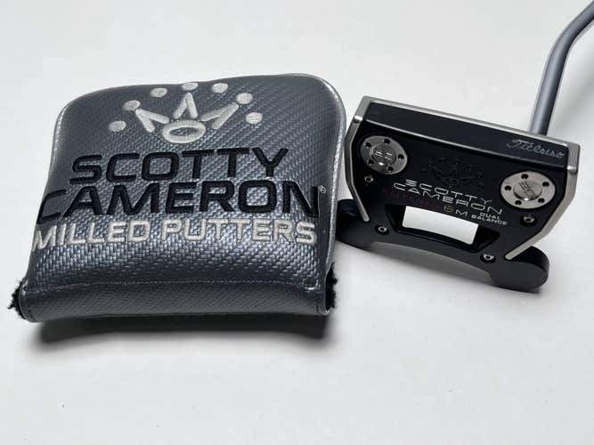 Scotty Cameron Futura 6M Dual Balance Putter 38" SuperStroke 17" Grip Mens RH HC