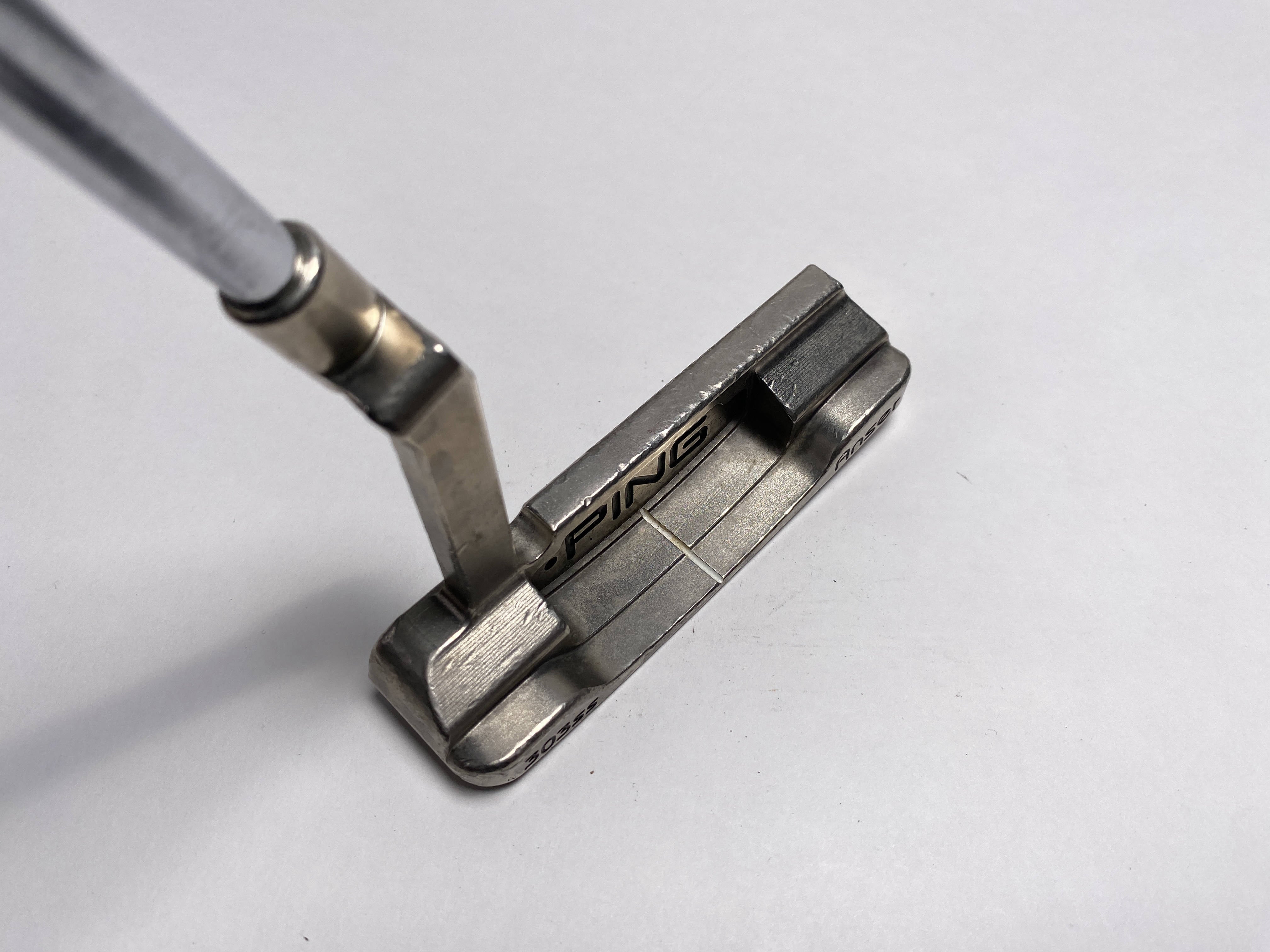 PING Redwood Zing 303SS Black Nickel Putter - Black Dot - 35 3/8