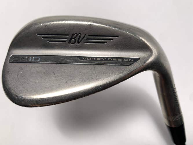 Titleist Vokey SM10 Nickel Wedge 56* 10 Bounce S-Grind Vokey Wedge Steel Mens RH