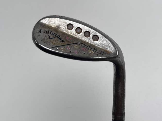 Callaway Jaws Raw Tour Issued Wedge 58* 6 C-Grind KBS Tour 120g Stiff Steel RH
