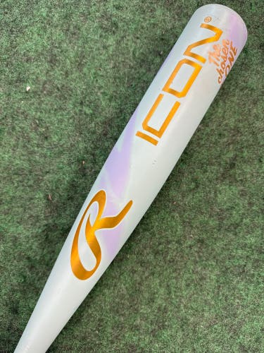 2026 Rawlings Icon Composite "The Chosen One" USABat Certified (-10) Composite 19 oz 29" (Used)