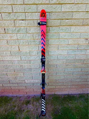 Men's 2024 Volkl Racetiger GS 193 cm Racing Skis With Bindings Max Din 20 (Used)