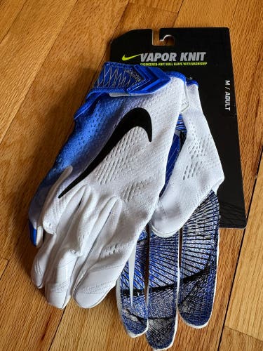 Nike Vapor Knit Football Receiver Gloves Adult Medium New $70 retail
