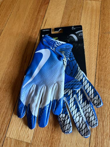 Nike Vapor Knit Football Receiver Gloves Adult Medium New $70 retail