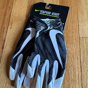 Nike Vapor Knit Football Receiver Gloves Adult Small New $70 retail