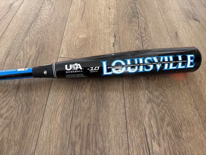 2025 Louisville Slugger Meta Composite USABat Certified Bat (-10) 19 oz 29" (Used)