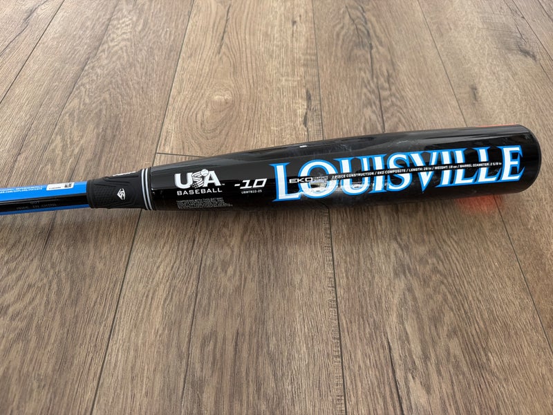 2025 Louisville Slugger Meta Composite USABat Certified Bat (-10) 19 oz 29" (Used)
