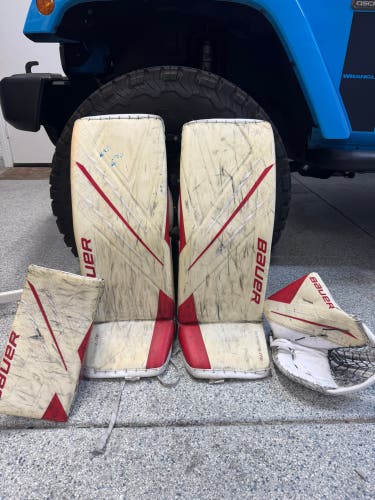 34"+1 2021 Bauer Hyperlite Regular Goalie Full Set Pro Stock (Used)
