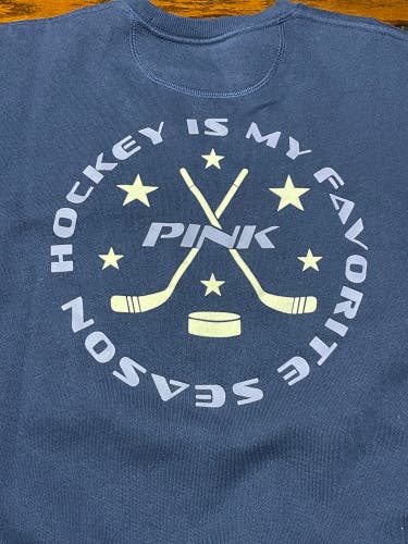 Victoria’s Secret PINK hockey sweatshirt women’s size M
