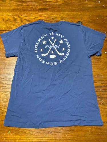 Victoria’s Secret PINK Hockey Tshirt women’s size XS navy blue