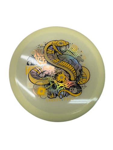 Used Thought Space Athletics NUANCE GLOW Disc Golf Driver White 172g 11835-S000207888