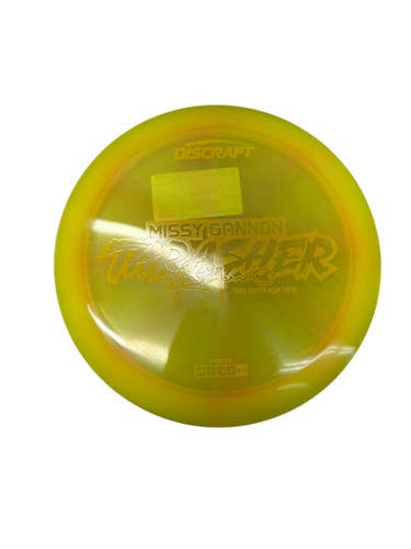 Used Discraft THRASHER TS Z SWIRL Disc Golf Driver Yellow 172g 11835-S000207882