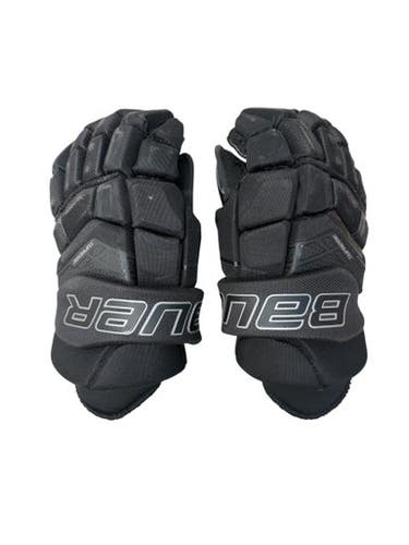 Used Bauer SUPREME SE Senior Gloves Black 13" 11835-S000207958