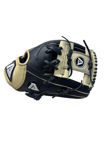 Used Akadema ANO315 BB/SB Glove RH Throw Black And Tan 11 1/2" 11835-S000207979