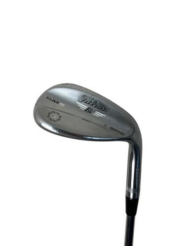Used Titleist SM6 BV L GRIND Golf Wedge Mens RH Silver 60 Degree 11835-S000206886