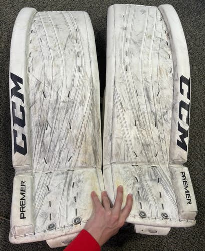 CCM Premier Goalie Leg Pads | SR 35+2" (Used)