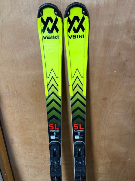 Men's Volkl Racetiger SL 157 cm Racing Skis Without Bindings (Used