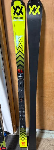 Men's Volkl Racetiger SL 157 cm Racing Skis Without Bindings (Used)