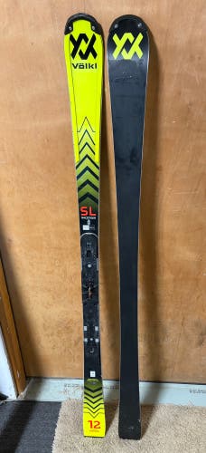 Men's Volkl Racetiger SL 157 cm Racing Skis Without Bindings (Used)