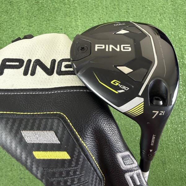 PING G430 Max Fairway 21 7 Wood 7W Tensei 1K Black 75 Stiff Flex +