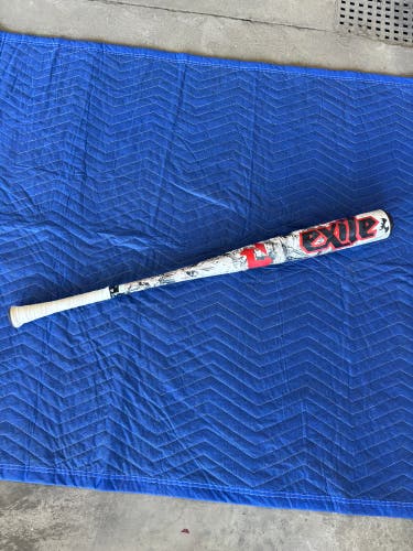 2026 DeMarini Exile Alloy BBCOR Certified Bat (-3) 30 oz 33" (Used)