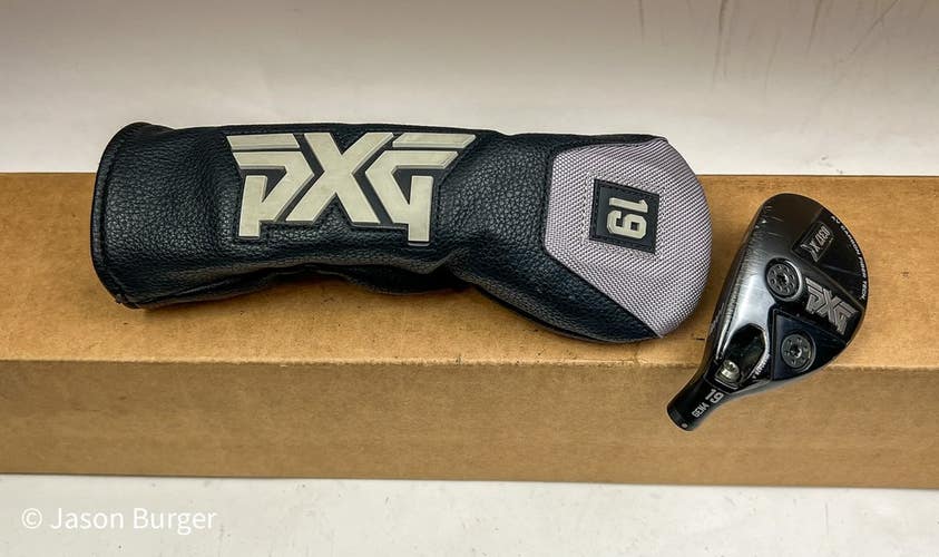 Used Left Handed PXG 0317 X Gen 4 3 Hybrid 19* HEAD ONLY Golf Club