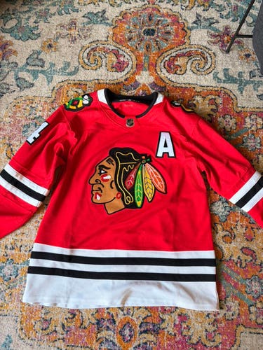 Red Chicago Blackhawk’s pro stitched number Seth jones size 54 XL Men's Adidas Jersey (New) with tag