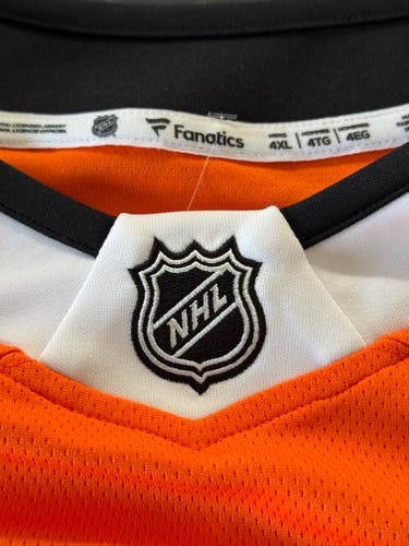 Flyers Jersey - 4x - would make a great goalie practice jersey