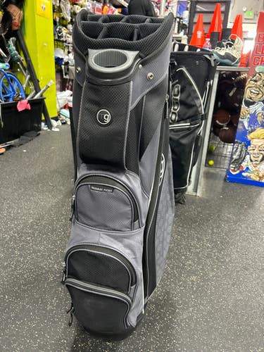 Used MG CART BAG Mens Stand Bag Black 11337-S000486017